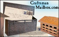 copper mailbox