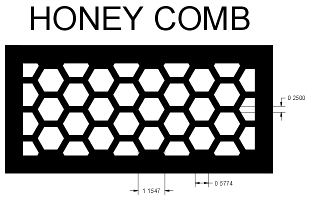 honeycomb vent cover dimensions and specs