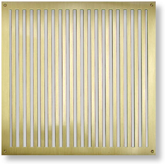 mission pickford vent cover in brushed brass